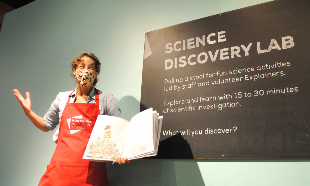 Join us each week for Science Story Time! We’ll learn about a different science theme as we read a story, explore an exhibition, and engage in hands-on activities specially chosen for preschool families.