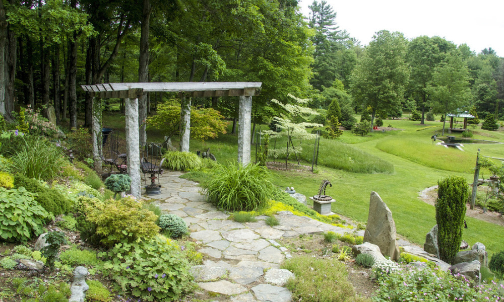 Explore the history of Bedrock Gardens, a dairy farm turned into a remarkable garden oasis.