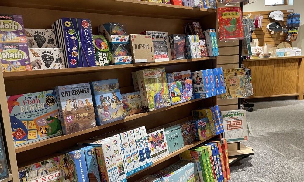 Shop the Museum Store's varied selection of games for all ages.